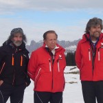 Mauro Corona, Mike Bongiorno e Reinhold Messner